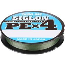 Vionna Sunline Siglon Pex4 Pe Misina Dark Green 0.153 mm - 150 M - 6 kg