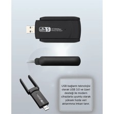 Astraltech USB 3.0 Wireless Adaptör – 2.4ghz & 5ghz Destekli