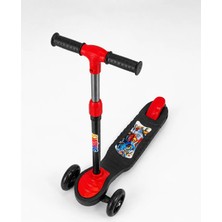 Astraltech Çocuk Skuteri 3 Tekerlekli Geniş Basma Alanlı Ayarlanabilir Boy Scooter