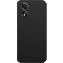 Uryport Oppo A38 Kılıf First Silikon - Siyah