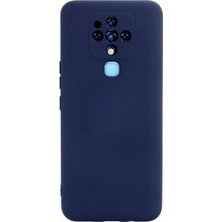 Uryport Tecno Camon 16 Kılıf Nano Içi Kadife Silikon - Lacivert