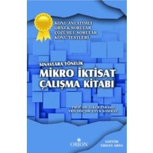 Orion Kitabevi Mikro Iktisat Çalışma Kitabı