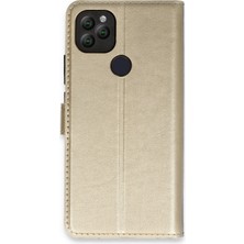 Uryport General Mobile Gm 22 Kılıf Trend S Plus Kapaklı Kılıf - Gold