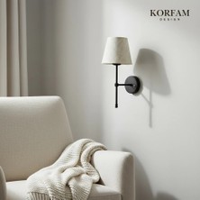 KorFam Kablosuz Pilli Aplik Beyaz Pvc Kumaş Başlıklı Aplik