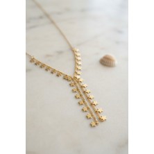 Mustran Gold Pirinç Yıldız Model Kadın Kolye