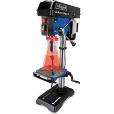 Vionna Scheppach 5906807901 Tischbohrmaschine DP18VARIO, + Positionslaser ve Led, Ayarlanabilir Devir Sayısı, Ahşap, Metal ve Plastik Için, Devir Sayısı 440 – 2580 Dk-1, 550 W, 230 V