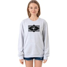 Tshirthane Cowboy Bebop Hammer Head Grimelanj Kadın 2ip Sweatshirt P20657S2625, Xl