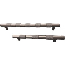 Vionna System 9387 Desenli Modern Kulp Fırçalı Bronz Renk 128 mm Çok Renkli