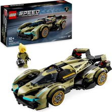 Vionna LEGO Speed Champions Lamborghini Lambo V12 Vision Gt Süper Araba 76923 – 10 Yaş ve Üzeri Araç Tutkunları Için Yaratıcı Oyuncak Yapım Seti (230 Parça)