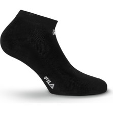 Vionna Fıla Invısıble Socks Üniseks Yetişkin Çorap, Siyah, 35-38