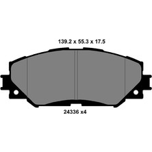 Kale Balata Toyota Corolla 2013-2019 Ön Fren Balatası 0446502220