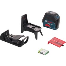 Vionna Bosch Professional Gcl 2-50 Çizgi Lazer (15M Çalışma Alanı [alıcı ile 50 M], 3 x Aa Pil, Ip 54 Toza Karşı Koruma Sistemi, Kırmızı Lazer, Rm1 Tutucu, Takım Çantası)