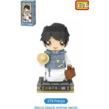 Vionna Loz Micro Anime Serisi 1555 Modeli 279 Parça Dekoratif Oyuncak Yapım Seti Yapı Blok