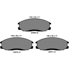 Kale Balata Hyundai Trajet 2000-2007 Ön Fren Balatası 58101-26A20
