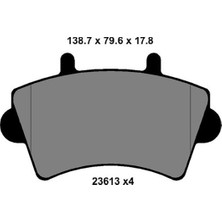 Kale Balata Renault Master 2 1997-2010 Ön Fren Balatası 7701206727