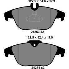 Kale Balata Mercedes C Serisi W204 2008-2013 Arka Fren Balatası 0074208520