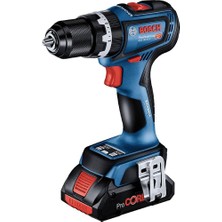 Vionna Bosch Professional Gsb 18V-90 C Akülü Darbeli Delme Vidalama Makinesi (18 Volt, 2 x 5,0 Ah Akü, Şarj Cihazı, Yumuşak/sert Tork: 36/64 Nm; L-Boxx Çanta)