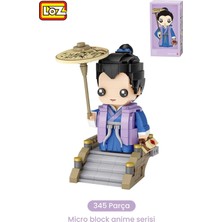 Vionna Loz Micro Anime Serisi 1546 Modeli 345 Parça Dekoratif Oyuncak Yapım Seti Yapı Blok