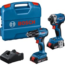 Vionna Bosch Gdr 18V-215 + Gsr 185-LI (2x 2.0AH Akü, Gal 18V-20 Şarj Cihazı, L- Case Içinde)