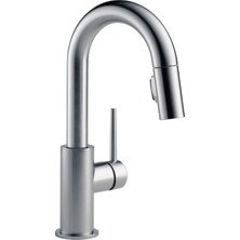 Vionna Delta Musluk 9959-AR-DST Trinsic Single Handle Bar/prep Musluk With Manyetik Docking, Arctic Paslanmaz By Delta Musluk