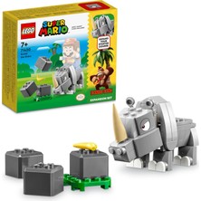 Vionna LEGO Super Mario Gergedan Rambi Ek Macera Seti 71420 (106 Parça)