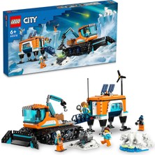 Vionna LEGO City Kutup Keşif Kamyonu ve Mobil Laboratuvarı 60378-9 Yaş ve Üzeri Çocuklar Için Yaratıcı Oyuncak Yapım Seti
