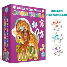 Vionna Circle Toys Lovely Puzzle Jungle Animals