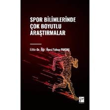 Gazi Kitabevi Spor Bilimlerinde Çok Boyutlu Araştırmalar