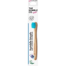 4 Adet Humble Brush Bebek Diş Fırçası Ultra Soft Mavi 1 Adet