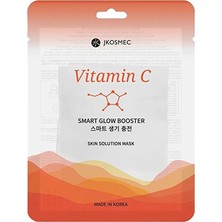 4 Adet Jkosmec Skin Solution Vitamin C Maske