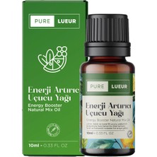 2 Adet Pure Lueur Uçucu Yağ Enerji Arttırıcı 10 ml