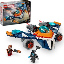 Vionna LEGO | Marvel Rocket’in Warbird Aracı Ronan’a Karşı 76278 – 8 Yaş ve Üzeri Süper Kahraman Seven Çocuklar Için Inşa Edilebilen Uzay Gemisi Içeren Yaratıcı Oyuncak Yapım Seti (290 Parça)
