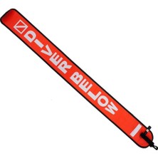 Vionna Scuba Choice Scuba Diving 1.2m Surface Marker Signal Tube With Plastic Clip, Orange