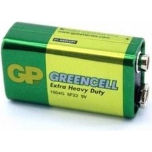 Gp Shrink 9 Volt Greencell Pil