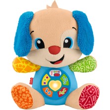 Vionna Fisher-Price Bebekler Için Eğitici Oyuncak, Eğlen ve Öğren Yaşa Göre Gelişim Köpekçik, 6 Ay ve Üzeri Bebekler Için Müzikli Pelüş Oyuncak, JFD25