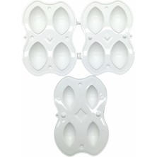 Beruflic Içli Köfte Yapma Kalıbı - 4'lü - Plastik