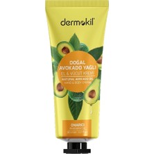 3 Adet Dermokil Doğal Avokado Yağlı El Kremi 30 ml