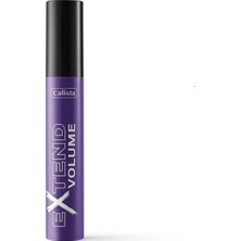 2 Adet Callista Extend Volume Mascara Hacim ve Uzunluk Etkili Maskara Siyah 1 Adet