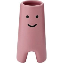 IKEA Frövaxt Seramik Vazo , Pembe, 10 cm