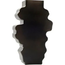 IKEA Konstrunda Vazo , Siyah, 28 cm