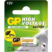 Gp 23A 12V Pil Lityum Kumanda Pili