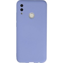 Royaleks Huawei P Smart 2019 Kılıf Nano Içi Kadife Silikon - Lila