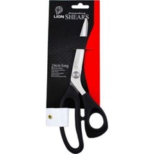 Vionna Lion 5240 Plastik Saplı Profesyonel Terzi Kumaş Kot Makası 24 Cm, 34885M