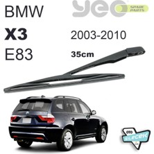 Vionna Yeo Bmw X3 ile Uyumlu Arka Silecek Kolu Set 2003-2010