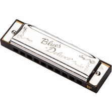 Vionna Fender Blues Deluxe Harmonica Bb (Si Bemol) Mızıka