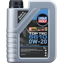 Vionna Liqui Moly Top Tec 6610 0W-20 1 Litre Otomotiv Bakım Ürünü