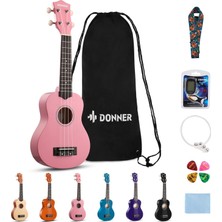 Vionna Donner DUS-10K Soprano Ukulele Başlangıç Seti