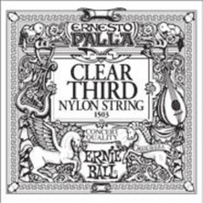 Vionna Ernie Ball Ernesto Palla Clear 3rd Nylon Klasik Gitar Tek Tel