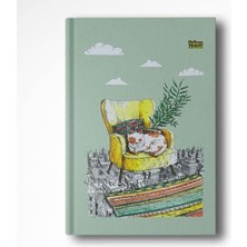 Vionna Kalipso Hakan Çapkan 14X20 Huzur Çizgili Butik Defter