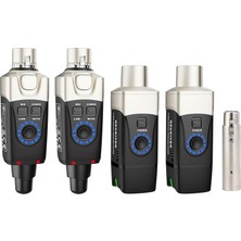 Vionna Xvive XV-U3D Stereo Audio Aktarımı Için Çift Alıcı ve Vericili Kablosuz Bağlantı Sistemi